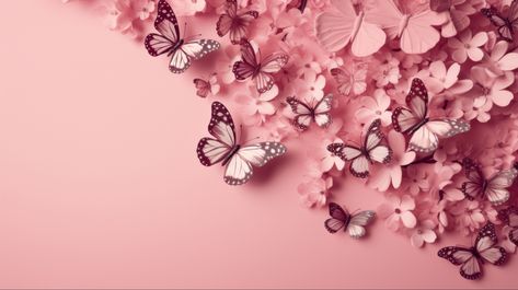 Pink Wallpaper Computer, Mac Wallpaper Desktop, Destop Wallpaper, Hd Flower Wallpaper, Laptop Wallpaper Desktop Wallpapers, Butterfly Background, Pc Wallpaper, Book Wallpaper, Plant Wallpaper