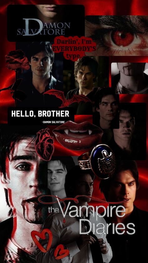 #damonsalvatore #tvd #tvdaesthetic #red #redaesthetic #thevampirediaries #thevampirediariesaesthetic Ian Vampire Diaries, Non Binary Aesthetic, Ian Somerhalder Vampire Diaries, Vampire Diaries Poster, Damon Salvatore Vampire Diaries, Cute Horse Pictures, Halloween Wallpaper Cute, Vampier Diaries, Vampire Diaries Movie