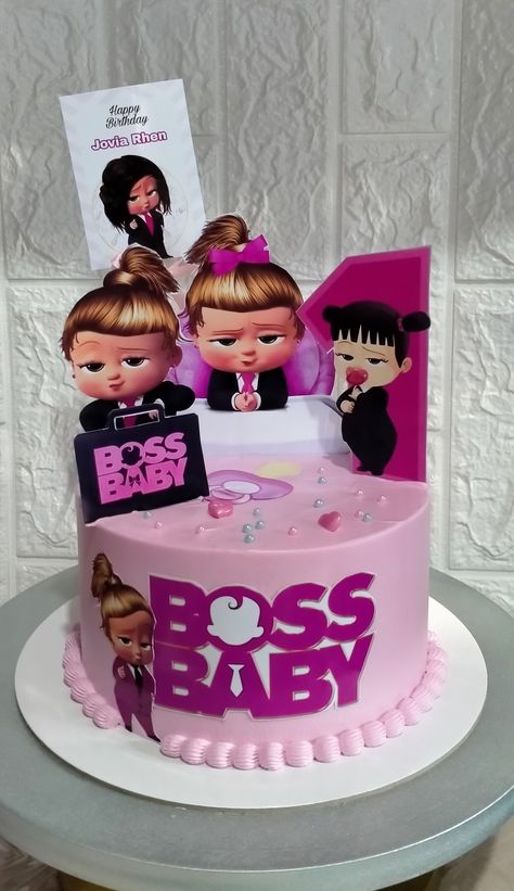 1 Year Birthday Cake 2 Tier, One Year Old Birthday Cake Ideas, Birthday Cake Cartoon Character, 1 Year Birthday Cake Design, Cake Designs For Girl 1year, Cake Designs For 1 Year Girl, Cake 2 Year Baby Girl, 3 Year Birthday Theme Girl Cake, Cartoon Character Cake Design