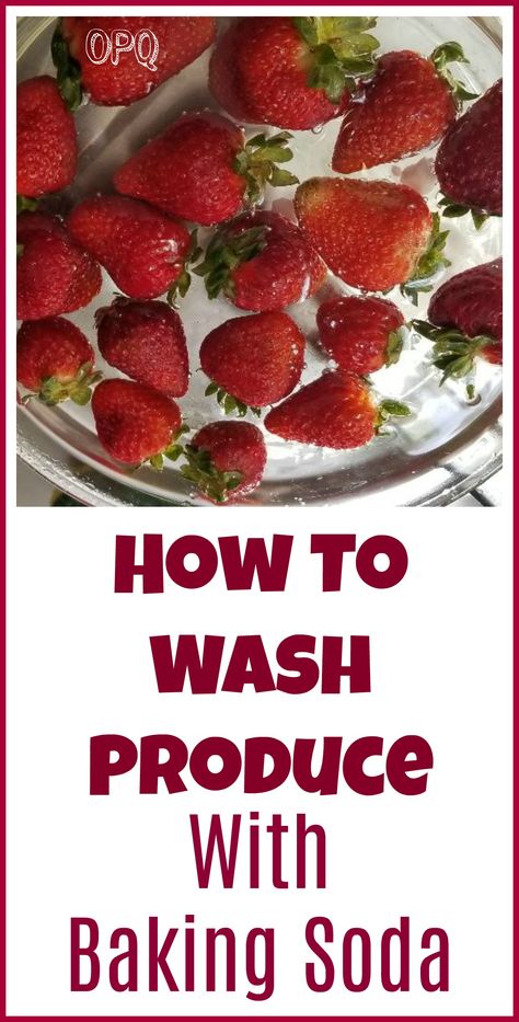 Wash Produce, Baking Soda Benefits, Baking Soda Water, Baking Soda Uses, Baking Soda Shampoo, The Fruit, Pesticides, Herbal Remedies, A Bowl