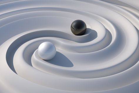 You hear a lot about Yin Yang in Energy Profiling—but what exactly do we mean? The concept of Yin Yang comes to us from ancient Chinese philosophy and describes how seemingly opposing energies are interdependent. They always exist in partnership and complement each other. Yin is usually characterized as slow, soft, insubstantial, diffuse, wet, cold. … Energy Profiling, Yin Energy, Job Inspiration, Feng Shui Principles, Chinese Philosophy, Yang Energy, Feng Shui Tips, Gradient Design, Ying Yang