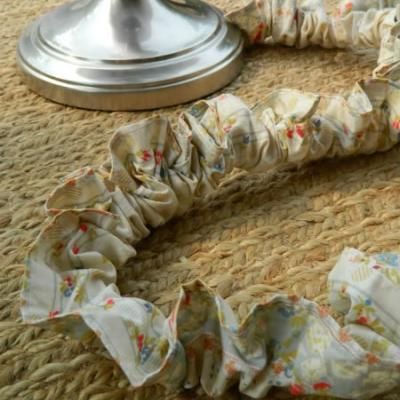 No sew fabric cord cover - awesome! I've bought a couple of these - it's nice to know they're easy to make! Electrical Cord Covers, Hide Electrical Cords, Sew Tutorials, Hide Cords, Cord Cover, Cord Wrap, Lamp Cord, Electrical Cord, Christmas Decorations Living Room