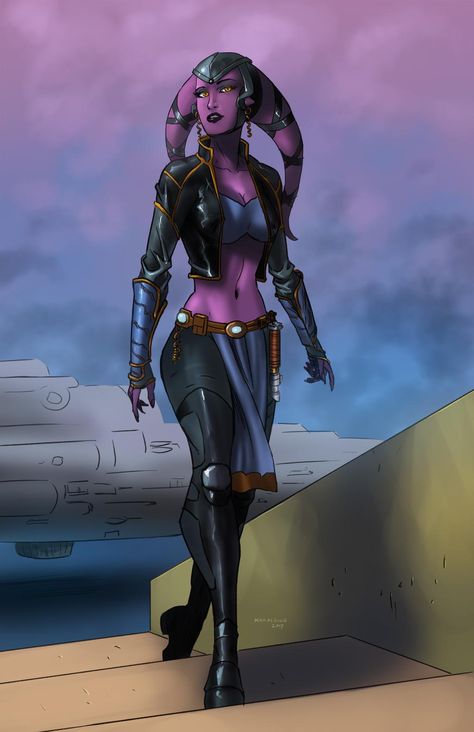 Tali (Commission) by KaRolding on DeviantArt Star Wars Twilek, Twi'lek Oc, Twi’lek Female, Twi'lek Jedi, Star Wars Species, Twi Lek, Star Wars Sith, Star Wars The Old, Star Wars Characters Pictures