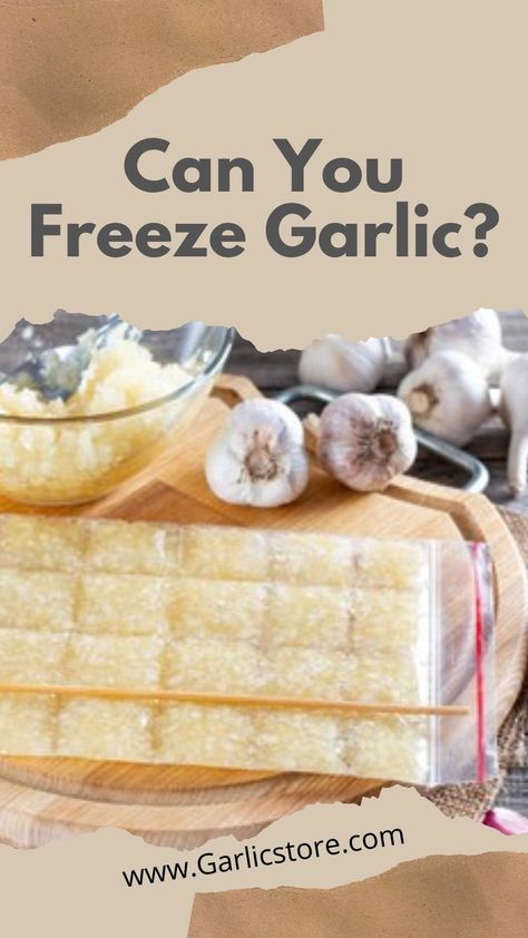 can-you-freeze-garlic? How To Freeze Minced Garlic, How To Preserve Peeled Garlic, How To Store Fresh Garlic Cloves, How To Freeze Fresh Mushrooms, How To Keep Garlic Fresh, Can You Freeze Garlic Cloves, How To Store Fresh Garlic, Can You Freeze Fresh Mushrooms, Fresh Garlic Storage