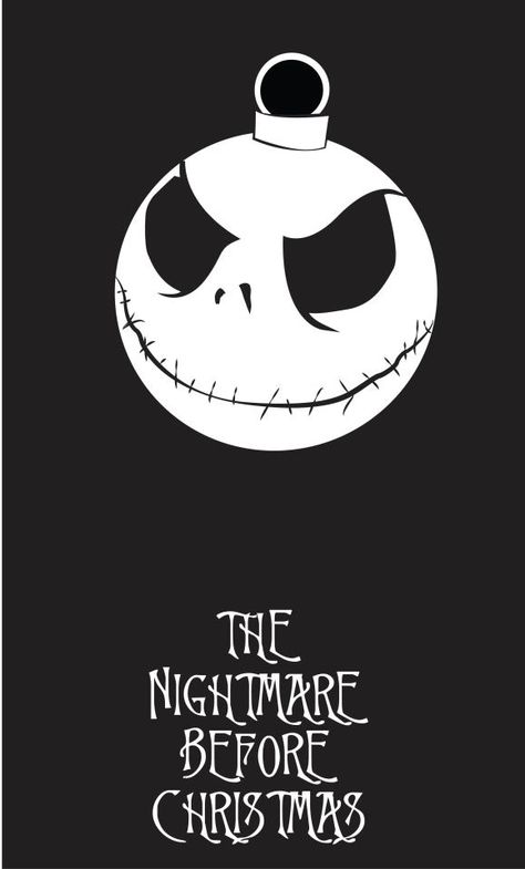 Minimalist poster of The Nightmare Before Christmas. One of my first illustrations.  #vector #thenightmarebeforechristmas #timburton Disney Minimalist, Disney Park, The Nightmare Before Christmas, The Nightmare, Minimalist Poster, Tim Burton, Nightmare Before, Nightmare Before Christmas, Before Christmas