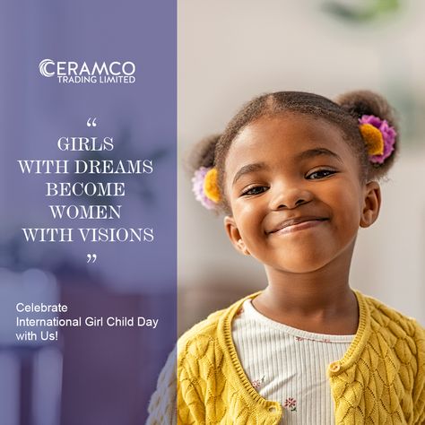 Happy International Day of the Girl Child! Today, we celebrate the strength, resilience, and boundless potential of every girl around the world. From the young dreamers with stars in their eyes to the fierce changemakers pushing boundaries, girls everywhere are breaking barriers and shattering stereotypes. 💫💖 Let's continue to support and empower them to follow their dreams, pursue education, and reach for the stars. Remember, empowered girls become empowered women who can change the world! International Girl Child Day, Girl Child Day, Breaking Barriers, Pushing Boundaries, Girl Empowerment, Reach For The Stars, Change Maker, Reaching For The Stars, International Day