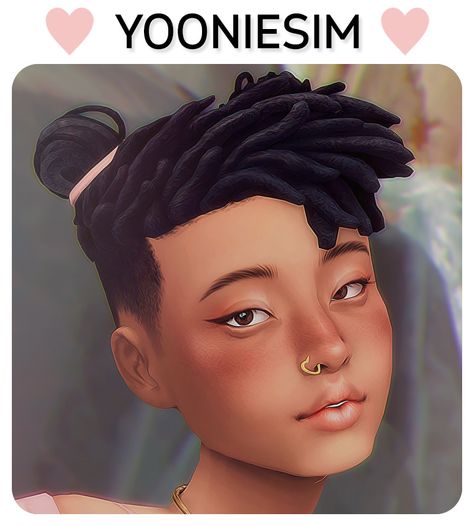 Sims 4 Afro Hair, Dread Hair, Half Shaved Hair, Half Shaved, Sims 4 Body Mods, Sims 4 Expansions, Free Sims, Sims 4 Mm, The Sims 4 Download