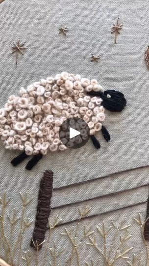 694 reactions · 47 shares | “Sleepless Sheep” 🐑 finished embroidery piece is available in my Etsy shop: CornellyCo (link in bio) ❤️  #embroidery #embroider #embroideryart #embroiderywork #handembroidery #embroideredflowers #flowerembroidery #floralembroidery #embroideryfloss #embroideryflowers #embroiderydesign #embroiderypattern #embroiderydesigns #embroiderypatterns #embroiderytutorial #embroiderytutorials #handembroideryvideo #embroiderystitches #embroideryhoop #embroideryhoops #hoopartembroidery #needlework #embroiderypatch #embroideredclothing #embroideredclothes #grandmasembroidery #embroiderylife #embroideryaddict #embroideryhacks #embroiderytips  Embroidered white sheep, wool embroidery threads, finished completed embroidery wall art decor hoop art, nursery room, baby shower gift, Sheep Embroidery, Recycled Products, Embroidery Wall, Embroidery Wall Art, Hand Embroidery Videos, Room Baby, Wool Embroidery, Embroidery Threads, Embroidery Videos