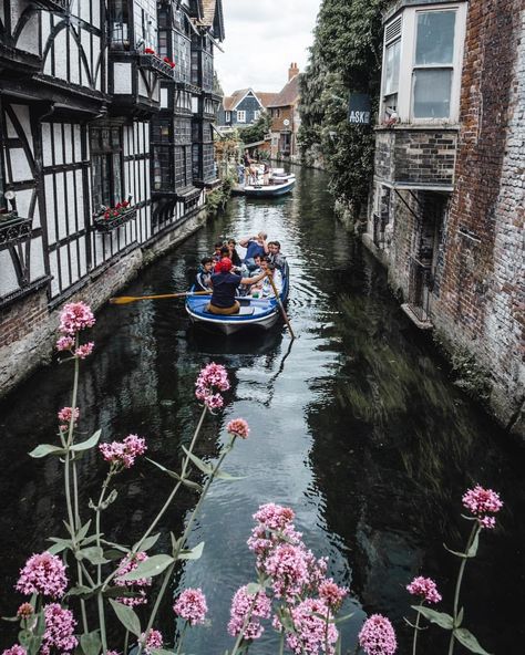 This place reminds me of Venice . Yesterday I went to Canterbury, a beautiful city that has been on my ‘to see’ list for way too long.… #england #canterbury #kent #englandtravel Canterbury England, Canterbury Kent, Kent England, Traveling Abroad, Seaside Resort, England And Scotland, Innsbruck, English Countryside, England Travel