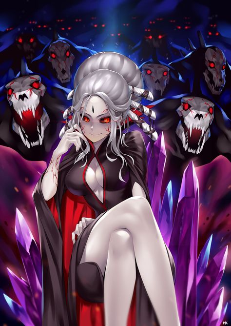 Salem, Mk Espiritu on ArtStation at https://www.artstation.com/artwork/VdYXkX Salem Rwby, Rwby Characters, Dark Queen, Rwby Fanart, Rwby Anime, Grimm, Rwby, White Hair, Character Concept