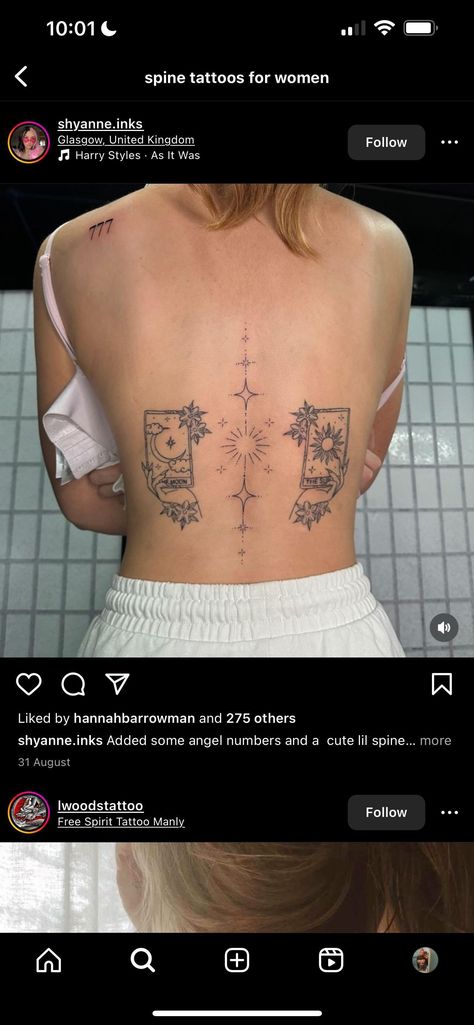 Number Spine Tattoo, 444 Fine Line Tattoo, Angel Number Back Tattoo, Angel Number Spine Tattoo, Unique 444 Tattoos, 444 Tattoo Placement Ideas, 444 Creative Tattoo, 444 Tattoos, Free Spirit Tattoo