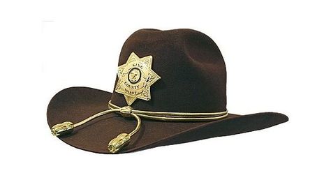 Liked on Pinterest: The CDH - Inspired by the Deputy Sheriff's Hat worn by Rick and Carl...  liked on Polyvore featuring accessories hats walking dead and sheriff hat Rick And Carl Grimes, Carl The Walking Dead, Rick And Carl, Judith Grimes, Dirk Gently's Holistic Detective, Waverly Earp, Dirk Gently, Sheriff Deputy, The Lone Ranger