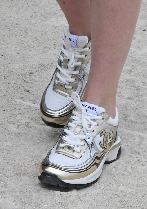 Chanel sneakers outfit