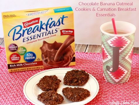 Breakfast Essentials Recipes, Carnation Instant Breakfast, Carnation Breakfast Essentials, Instant Breakfast Recipe, Breakfast Essentials, Instant Breakfast, Banana Oatmeal Cookies, Healthy Lunch Meal Prep, Nutrition Drinks