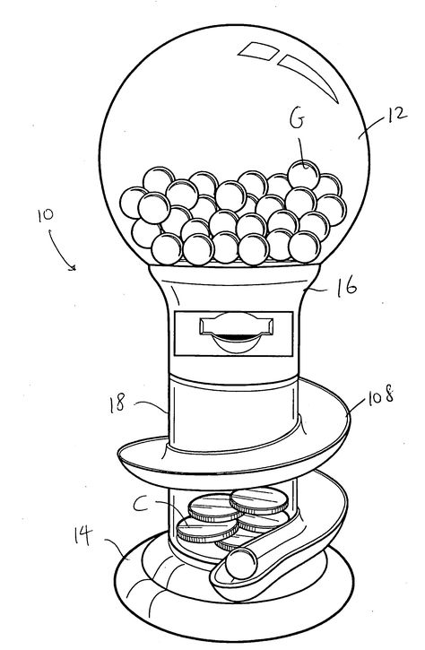 Gumball machines have been popular novelty items for a long time. Description from google.sc. I searched for this on bing.com/images Gumball Machine Illustration, Gumball Machine Drawing, Spiral Ramp, Adventure Time Coloring Pages, Coin Machine, Machine Drawing, Gumball Machines, Superhero Coloring, Coin Slot