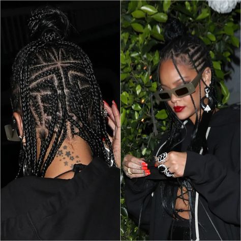 Intricate Braided Hairstyles Black, Cool Cornrow Braids, Rihanna Cornrows, Spring Hairstyles For Black Women, Intricate Cornrows, Braid Hacks, Queen Hairstyles, Rihanna Work, Cornrow Designs