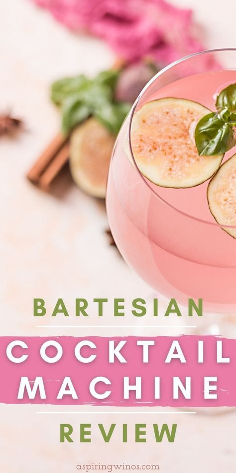 Cocktail Machine | Keurig for Cocktails | Home Bar Equipment | Best Home Bar Drink Maker | Drink Making Machine | Cocktail Making Machine | #cocktail #bartesian #mixology #drinkmaker #homebar #minibar via @aspiringwinos Bartesian Cocktail Maker Bar Cart, Bartesian Cocktail Maker, Cocktails For Beginners, Cocktail Machine, Drink Making, Wine Cocktail Recipes, Bar Equipment, Blog Success, Cocktail Maker