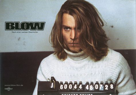 Pics from the movie Blow Blow 2001, Johnny Depp Blow, Blow Movie, Fall Turtleneck, Young Johnny Depp, Black Mass, Johnny Depp Movies, Jason Statham, Lady And Gentlemen