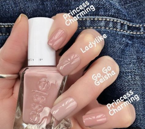 Printing Flowers, Essie Nail Polish Colors, Career Contessa, Clothes Printing, Princess Charming, Gel Couture, Essie Gel, Dress Children, Gel Nail Colors