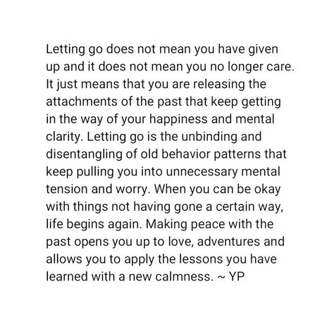 It is not easy, but it is worth the effort. What technique or practice has helped you let go? There is a lot out there, so it is helpful… Yung Pueblo, Live Life Happy, Truth Quotes, Self Love Quotes, Some Words, Note To Self, Let Go, Beautiful Quotes, Great Quotes