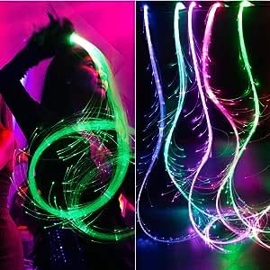 ✿LED Fiber Optic Space Whip.The New Generation Light Up Whip Good Quality Reasonable Price ✿120+ Super Bright Fiber 5.8ft Length 360° swivel space whip features optimal handle and flow ✿ABS Handling,Easy to Flow,Type C Rechargeable,Allows for 12-18 Hours of Continuous Use. Includes a USB Charging Cord（PLEASE RECHARGE BEFORE USE) ✿Perfect For Dancing,Great for Raves, Parties, Concerts, Flow Toys, Dance Accessories, Costumes, Light Shows, EDM Music Festivals, and More #ad #Affiliate Fiber Optic Whip, Edm Music Festivals, Rave Dance, Rave Edm, Night Bar, Led Dance, Rave Accessories, Dance Accessories, Edm Music