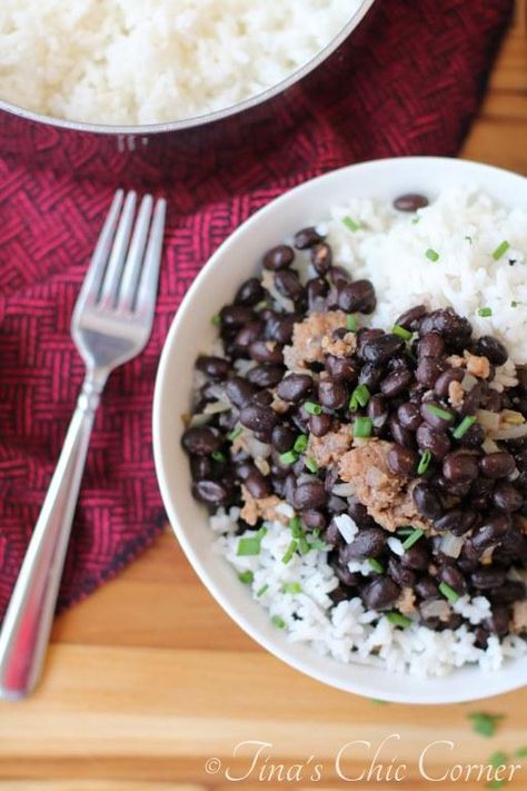 Black Beans And Sausage, Recipe Black Beans, Sausage And Rice, Sausage Rice, Beans And Sausage, Rice Wraps, Dried Black Beans, Black Beans And Rice, Black Bean Recipes