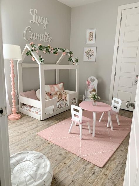 Baby Room Organization, Kids Room Interior Design, Baby Room Themes, Toddler Girl Room, Kids Bedroom Inspiration, Toddler Room Decor, Baby Room Inspiration, Nursery Room Inspiration