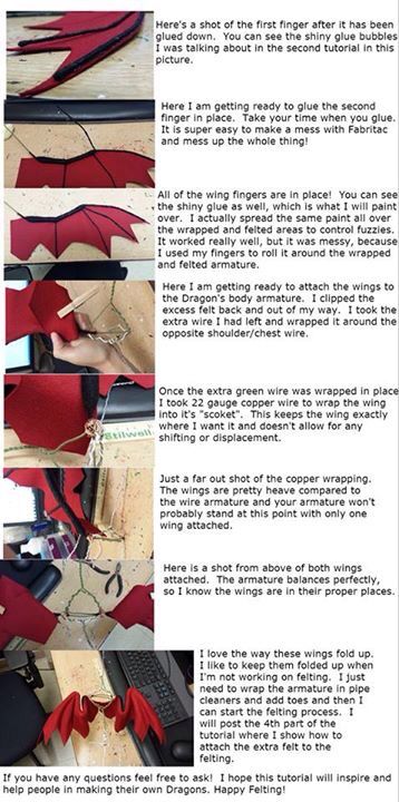 Wing Tutorial, Dragon Wing, Easy Cosplay, Wings Of Fire Dragons, Dungeons And Dragons Classes, Dragon Crafts, Dragon Puppet, Plushie Patterns, Cosplay Diy