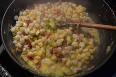 Perini Ranch Green Chili Hominy – Jessica’s Favorite Green Chili Hominy, Hominy Salad, Chili Sides, Hominy Recipes, Hominy Casserole, Green Chili Casserole, Ranch Recipe, Green Chili, Mexican Food Recipes Easy