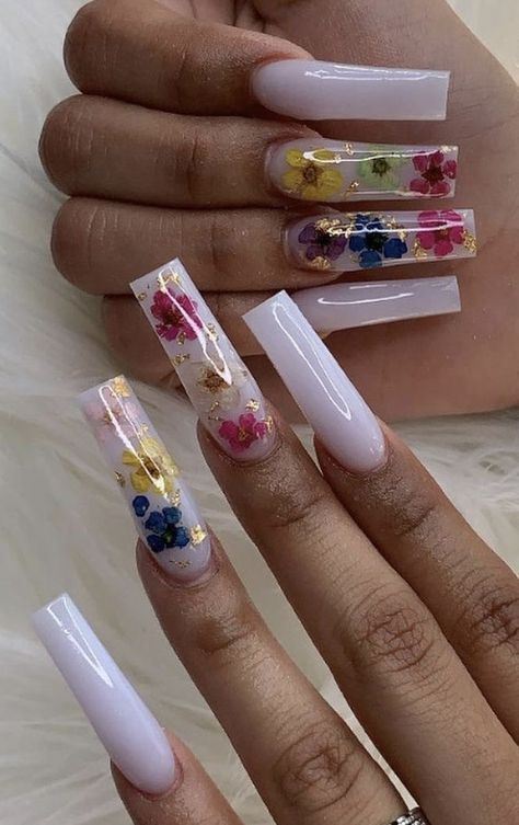 Fashion Baddie, Encapsulated Nails, Acrylic Toe Nails, Drip Nails, Glamour Nails, Colored Acrylic Nails, Girly Acrylic Nails, Vibrant Nails, Exotic Nails