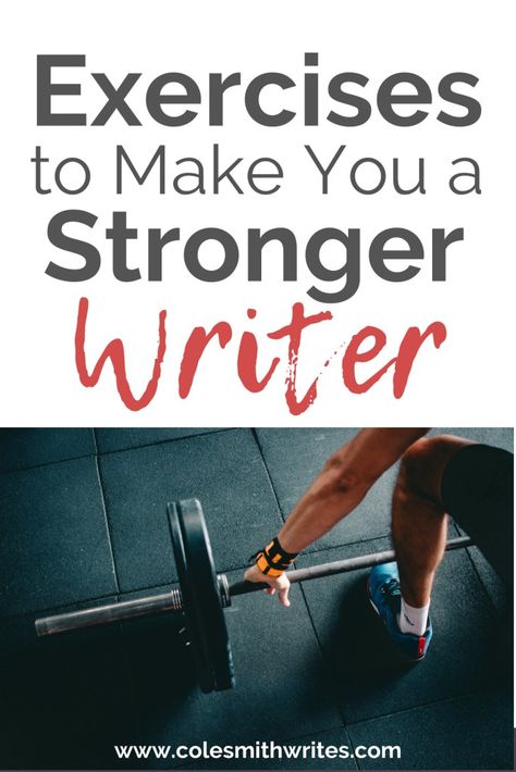 Exercises to Help You Become a Stronger Writer - Cole Smith Writes Planning Novel, Successful Writer, Creative Writing Exercises, Writing Club, Writer Tips, Writing Goals, Book Editing, Creative Writing Tips, Ebook Writing