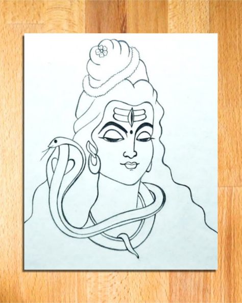 Bholenath Face Drawing Easy with Pencil Only || How to Draw Lord Shiva Step by Step || bholenath drawing, bholenath face drawing, how to draw lord shiva, easy drawing of bholenath, bholenath drawing for beginners, lord shiva drawing for beginners, mahakal drawing, lord shiva drawing, art videos, pencil sketch, vivek art academy. Mahadev Art Sketch, Lord Krishna Sketch Pencil Easy, Mahakal Sketch, Bholenath Drawing, Drawing Lord Shiva, Mahakal Drawing, Lord Drawing, Lord Shiva Drawing, God Embroidery