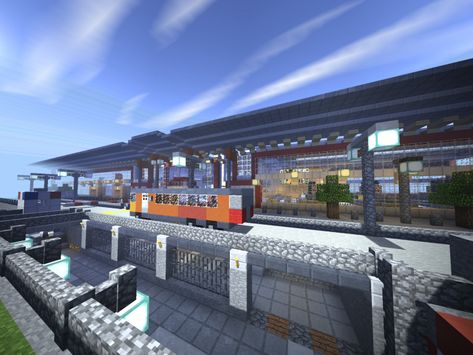 Airtugmc Minecraft, Minecraft Metro Station, Minecraft Airport, Minecraft Car Dealership, Minecraft Airport Terminal, Lego City Airport, Austin Hotels, Minecraft City, Minecraft Projects