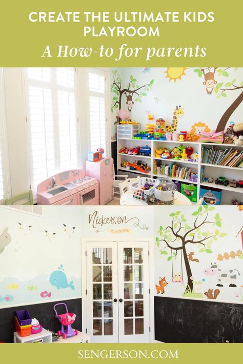 Do you have a spare room and want to revamp it for a playroom for kids? Here’s your ultimate playroom guide! Learn how to organize and decorate kids playroom when you read my blog. #Playroom #Toddler #Design Dining Room To Playroom Conversion, Dining Room To Playroom, Playroom For Kids, Ikea Kids Playroom, Ultimate Playroom, Playroom Toddler, Kids Playroom Rugs, Fun Playroom, Modern Playroom