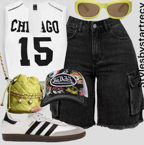 Stylesbystartrecy's Adidas samba 👟 Collection on LTK Pop Yo, College Fits, Fasion Outfits, Stylish Summer Outfits, Shein Outfits, Swag Outfits For Girls, Cute Comfy Outfits, Cute Everyday Outfits, Gaming Clothes