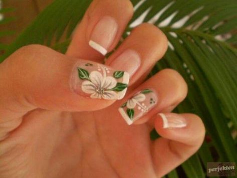 Hawaii nails Hawaiian Nails, Tropical Nail Art, Hawaii Nails, Nails Collection, Tropical Nails, Vacation Nails, Nail Art Ideas, Cute Nail Designs, Christmas Nail Art