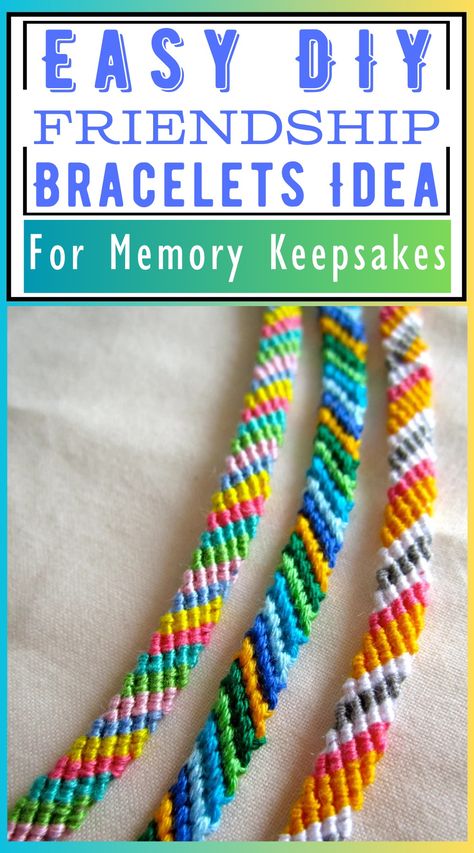 Friendship Bracelets Idea For Memory Keepsakes Diy Teddy Bear, Overhand Knot, Friends Diy, Friendship Bracelets Diy, Teddy Bear Pattern, Rainbow Loom, Loom Bracelets, Memorial Keepsakes, Diy Knitting