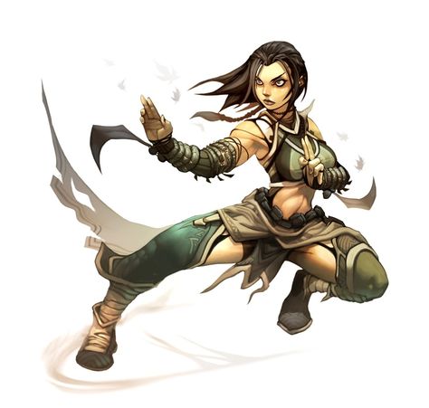 Female Monk - Pathfinder PFRPG DND D&D d20 fantasy Monk Dnd, Description Instagram, Character Design Cartoon, Oc Manga, Martial Artists, Black Cartoon, Martial Artist, Female Character, Fantasy Rpg