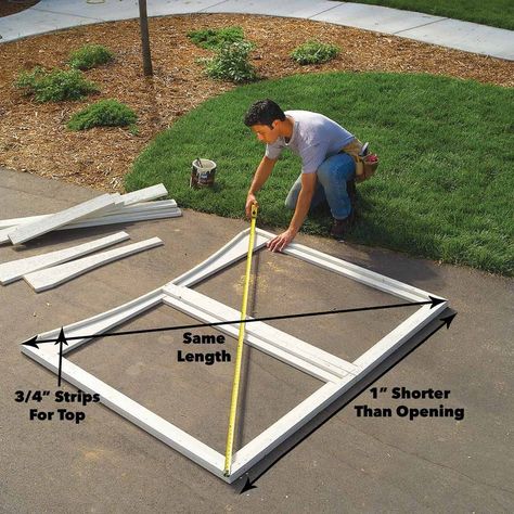 How to Build a Fence Gate (DIY) | Family Handyman Lattice Gate, Building A Gate, Diy Gate, Fence And Gate, Backyard Structures, Fence Doors, Fencing Ideas, Backyard Fence, Brick Fence