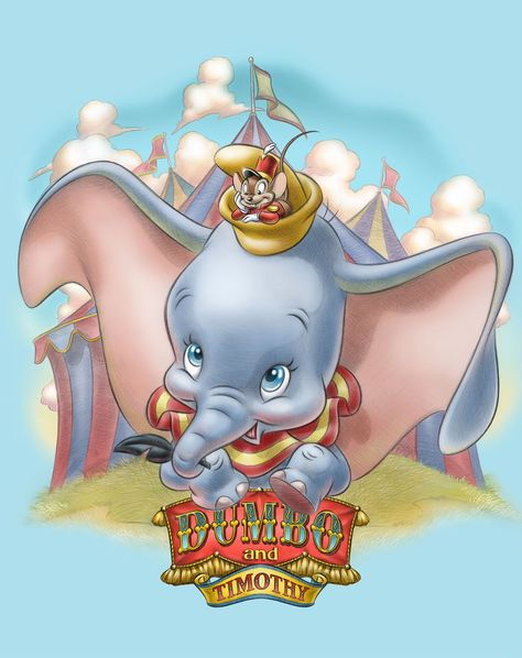 Dumbo and Timothy! An Elephant, Circus, Elephant, Disney