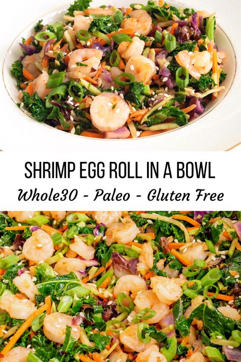 Shrimp Egg Rolls, Shrimp Roll, Passport Picture, The Egg Diet, Egg Roll In A Bowl, Healthy Weeknight Meals, Outfit 2020, Asian Inspired Dishes, Shellfish Recipes