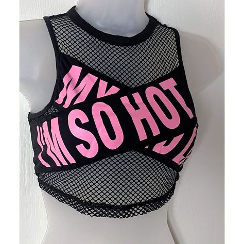 New - Mesh Crop Top, Size Medium. No Flaws, No Tags. I Almost Always Ship Daily! Check Out My Other Listings, I Offer Discounts On Multi Purchases. All Tags May Be Removed On Certain Items To Comply With Brand's Resale Policies If The Item Is New Or Looks New. My Items Are Located In Atlanta, Ga Near Midtown. Neon Punk Fashion, Pink Alternative Fashion, Punk Crop Top, Gothic Corset Dresses, Black Top Outfit, Neon Black, Retro Neon, Pastel Goth Fashion, Clothing Design Sketches