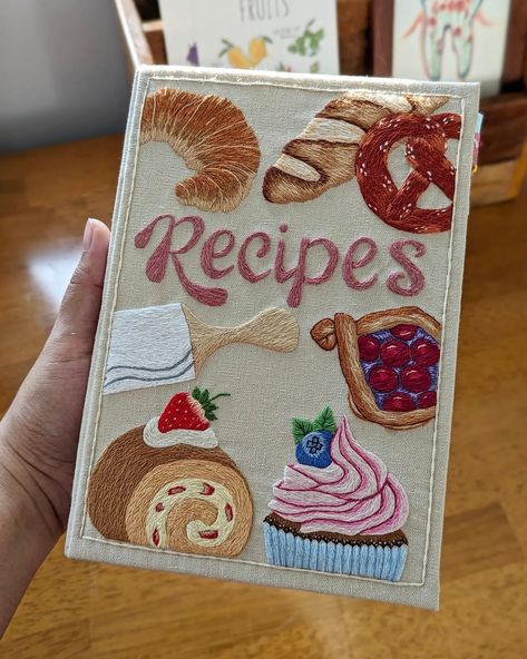 Ruth 🪡 | Recreated this recipe journal for a custom order a month ago and almost forgot to share it. As requested, I made it simpler for recording… | Instagram Recipe Book Covers, Recipe Book Design, Diy Cookbook, Baking Journal, Baking Packaging, Recipe Journal, Recipes Baking, Happy 4th Of July, Food Journal