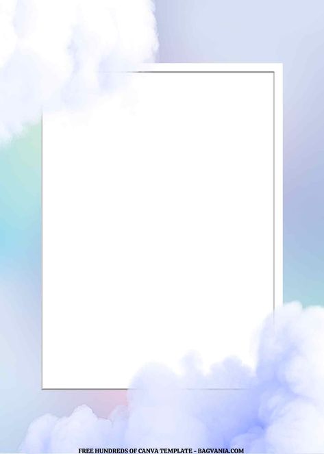 Nice FREE EDITABLE - Blue White Cloud Canva Templates #free #freeinvitation2019 #birthday #disney #invitations #invitationtemplates Cloud 9 Invitation Template, Pastel Invitation Template, Canva Templates Free, Pastel Invitation, 17th Birthday Party Ideas, Birthday Party Invitations Diy, 9 Birthday, 9th Birthday Parties, Disney Invitations