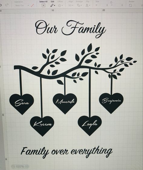 Family over everything digital family tree design. 5 family members Family Tree Drawing Ideas Easy, How To Draw Family Tree, Family Tree Drawing Ideas, Family Tree Wall Painting, Family Tree Ideas, Family Tree Embroidery, Family Tree Drawing, Family Tree Design, Family Tree Clipart