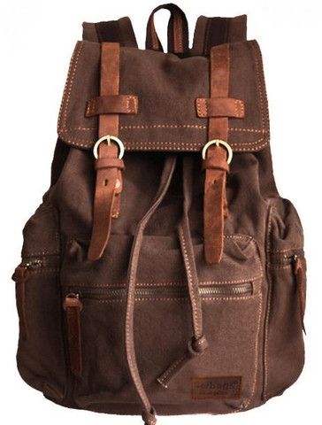 Mochila Jeans, Canvas Rucksack Backpack, Leather Travel Backpack, Military Backpack, Canvas Rucksack, Trendy Backpacks, Canvas Leather Bag, Satchel Backpack, Hiking Bag