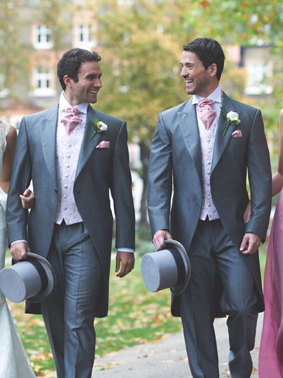 I know this is not at the ascot but great suits none the less Gray Groomsmen, Groomsmen Fashion, Suits Groom, Mens Wedding Attire, Best Man Wedding, Morning Suits, Tall Men Clothing, Groom And Groomsmen Attire, Wedding Suits Groom