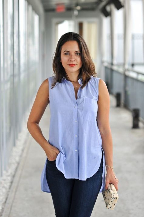 Button Down Shirt With Jeans, Sassy Outfits, Button Up Women, Shirt With Jeans, Summer Uniform, Sassy Outfit, My Summer, Casual Style Outfits, Fashion And Lifestyle