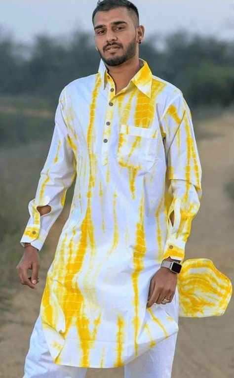 Ethnic Fashion Men, Kurtas Men, Pathani For Men, Stylish Boy Clothes, Unique Tie Dye, Boys Kurta Design, Stylish Boy, Boys Kurta, Smart Casual Wear