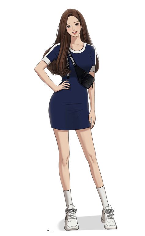 fashion from true beauty webtoon 80s Fashion Trends, Fashion Illustration Dresses, Fashion Illustration Sketches, Fashion Figures, Fashion Design Sketches, Character Outfits, Anime Outfits, Fashion Sketches, Fashion Drawing